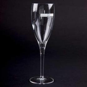 E142 Michael Angelo Crystal  Flute Glass