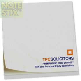 E054 Square NoteStix Recycled Full Colour Adhesive Pads 75 x 75mm