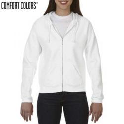 Cheap Stationery Supply of E160 Comfort Colors Ladies Full Zip Hoodie Office Statationery